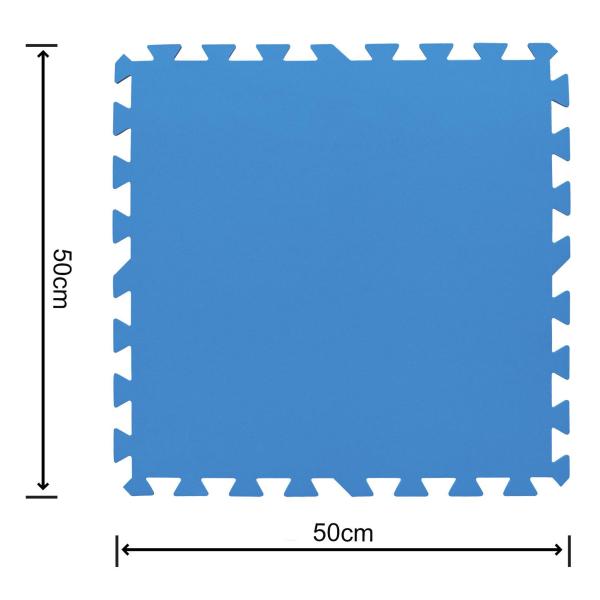 Bestway pool underlag 50x50cm (sæt med 9 stk)