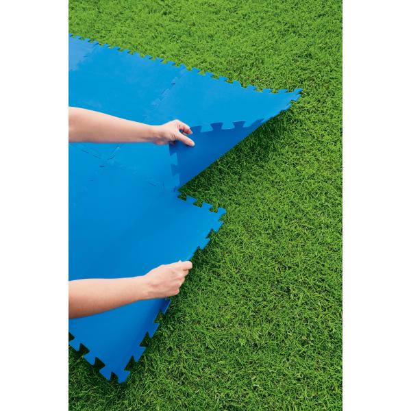 Bestway pool underlag 50x50cm (sæt med 9 stk)