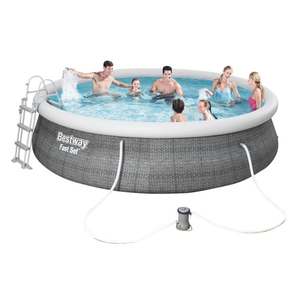 Billede af Bestway Bestway fast set pool set ø457x107cm