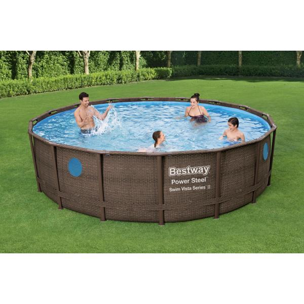 Bestway Power Steel Pool ø488x122cm