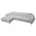 Imola Chaiselong Hvid Venstre 280X107X74/96Cm