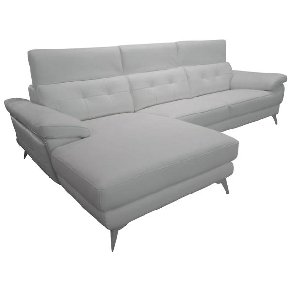 Como chaiselong hvid læder venstrevendt, køb din nye como chaiselong ... Hvid læder sofa