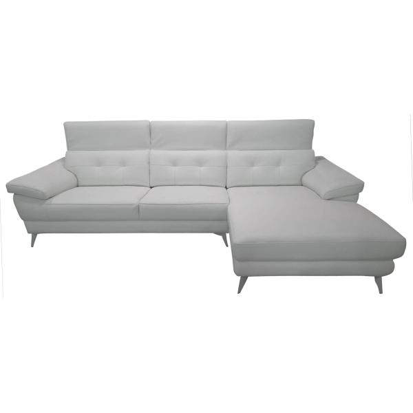 Como chaiselong hvid læder højrevendt, køb din nye como chaiselong ... Hvid læder sofa