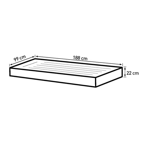 Bestway Pavillo twinsize 188x99x22cm