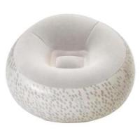 Bestway oppustelig stol creme