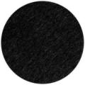 Filtpude 3,5 cm sort