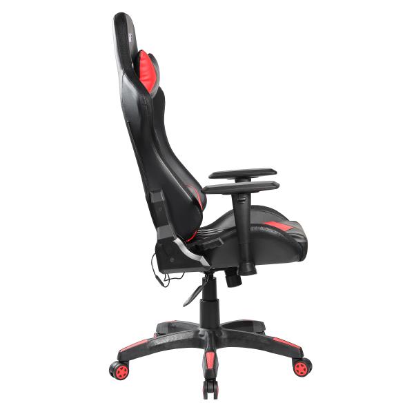 GameX Lopez LED kunstlæder sort/rød