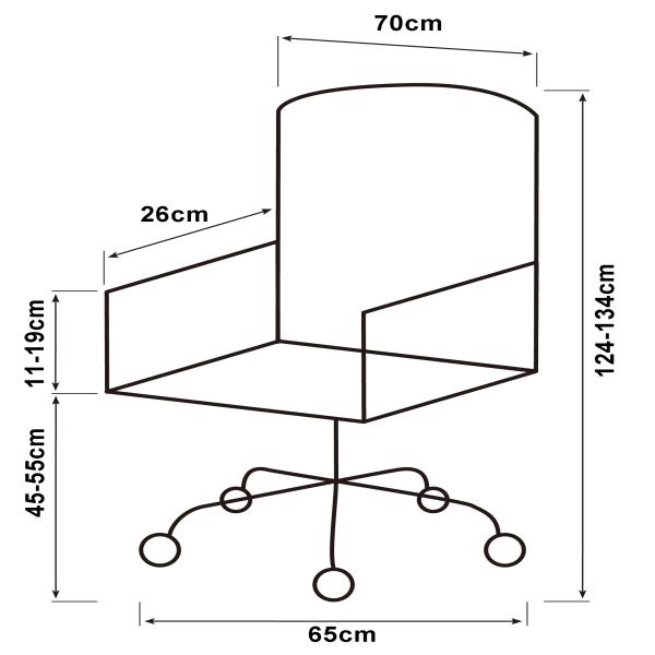 GameX Lopez kunstlæder m. LED sort/rød