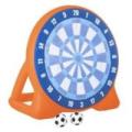 Bestway oppusteligt dartspil 157x107cm