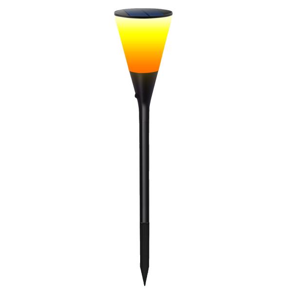 Solcellelampe flamme LED lys