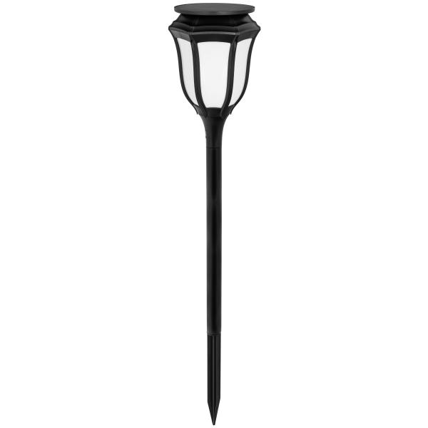 Billede af Solcellelampe med LED og flammeeffekt 76cm