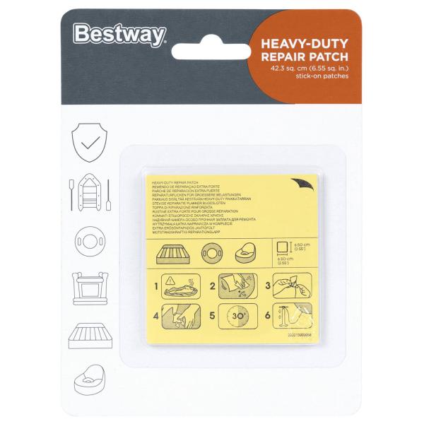 Billede af Bestway Reparationslapper til pool 6,5x6,5cm