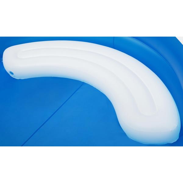 Bestway oppusteligt bassin solskærm 241x241x140cm