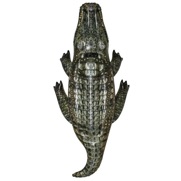 Bestway oppustelig alligator 193x94cm