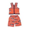Redningsvest Og Shorts Orange M/L Svømmevinger