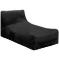 Lounge sækkestol sort