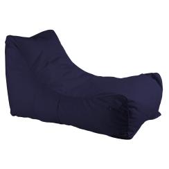 Lounge sækkestol mørkeblå sækkestol