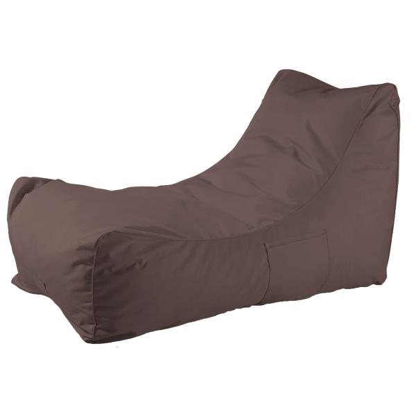 Lounge sækkestol kaffe