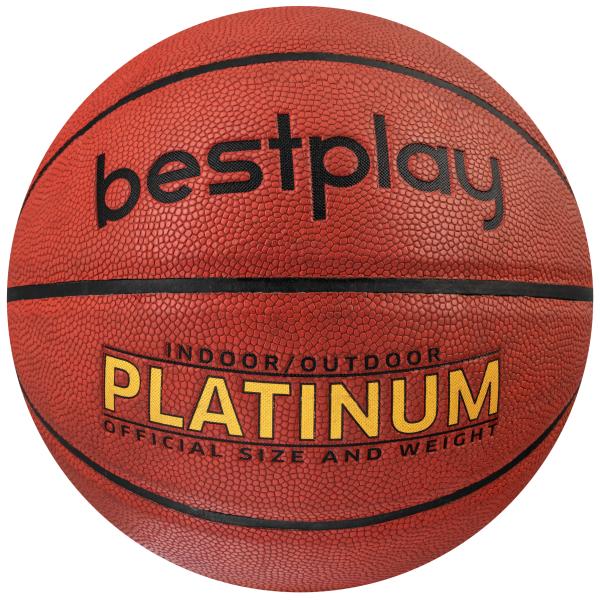 Bestplay PRO basketballstander + ball return + selvlysende net + basketball