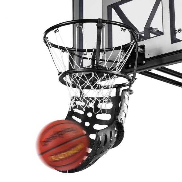 Bestplay PRO basketballstander + ball return + selvlysende net + basketball