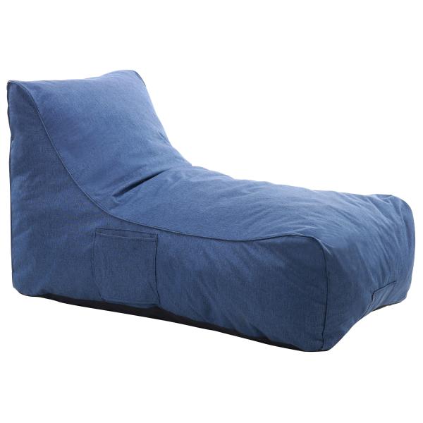 Lounge sækkestol denim