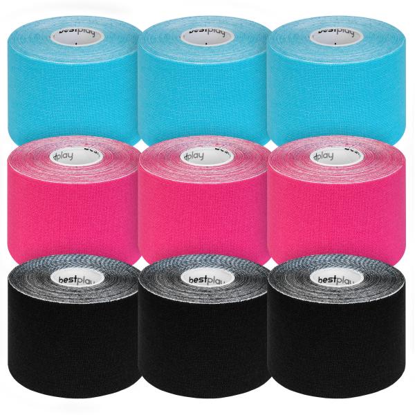Bestplay kinesiotape sæt (9 stk)