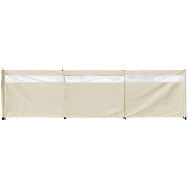 Billede af Vindsejl creme med vindue 500x140cm