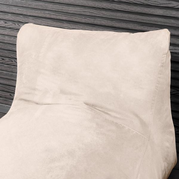 XL lounge sækkestol creme