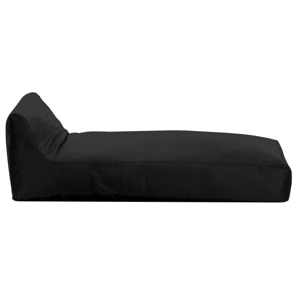 XL lounge sækkestol sort