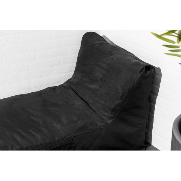 XL lounge sækkestol sort