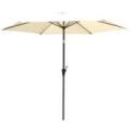 Parasol med vip beige 3m