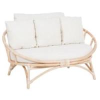 Muscat 2 pers. loungesofa hvid