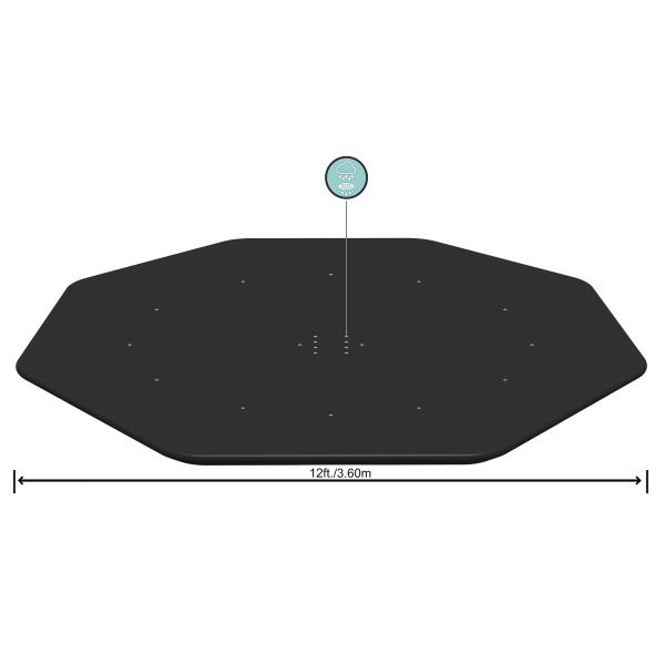 Bestway cover til pool ø396cm