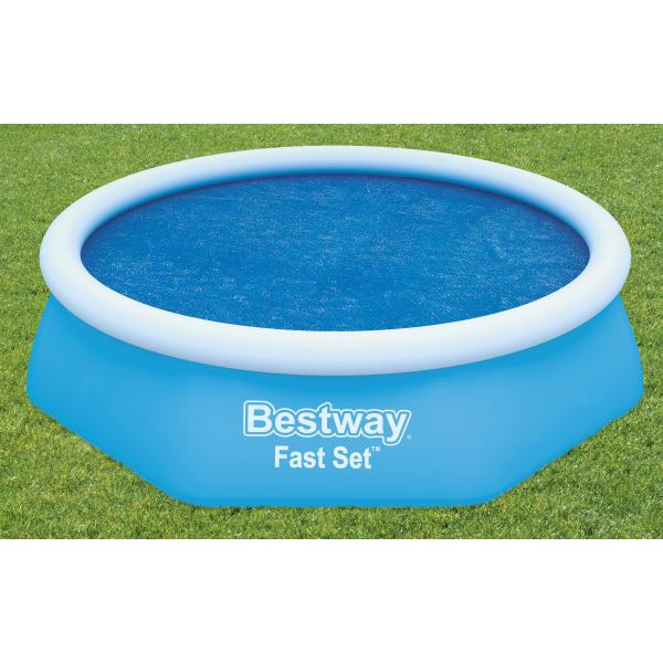 Bestway termocover til pool ø244cm