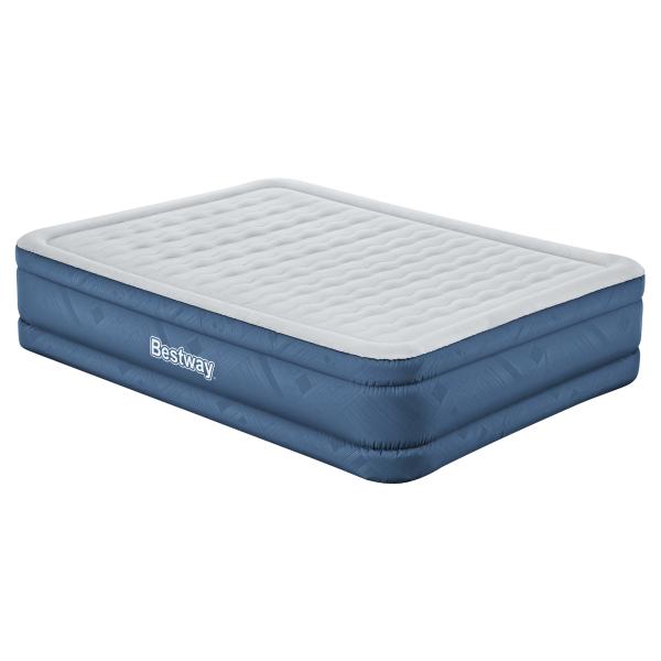 Se Bestway Airbed queen-size blå 203x152x46cm hos Moreland