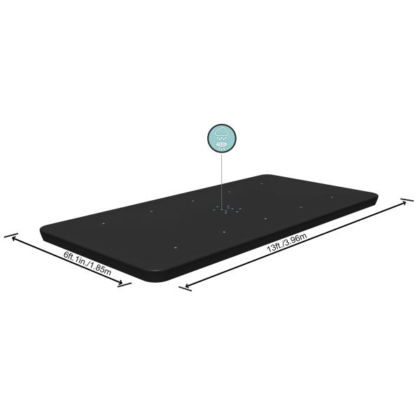 Bestway cover til pool 412x201/ 404x201cm