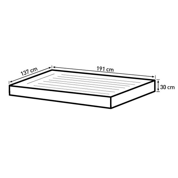 Bestway tritech fullsize 191x137x30cm