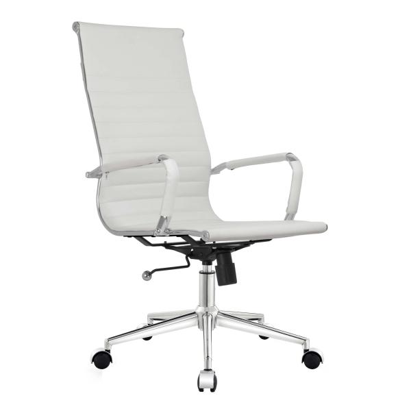 Designo høj hvid/krom
