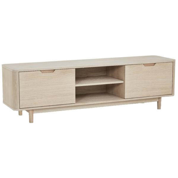 Furnhouse Nyborg tv bord egetræs finér  180x45x53cm