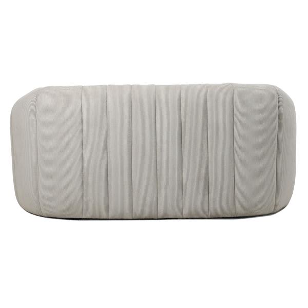 Parma 2 personers sofa fløjl beige