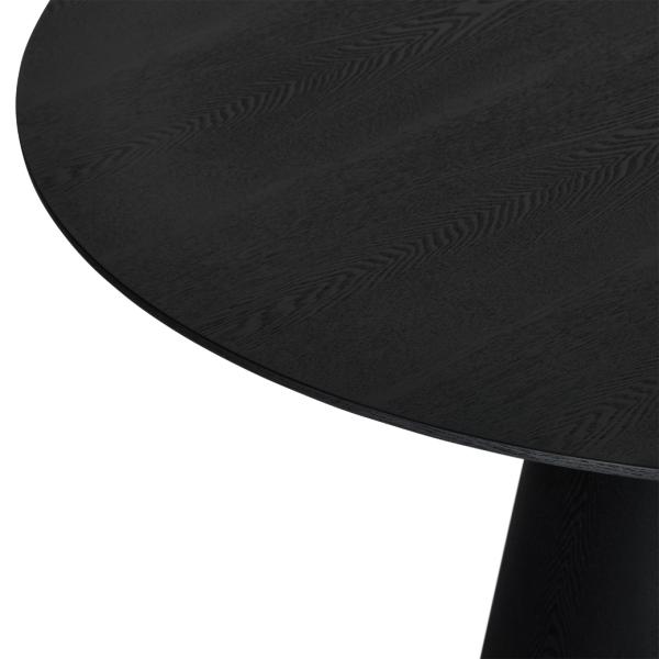 Tango spisebord sort eg ø120cm