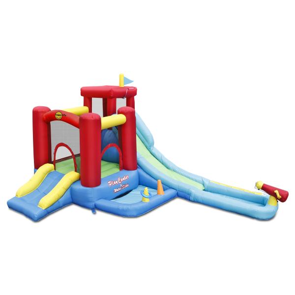 Play center and water slide