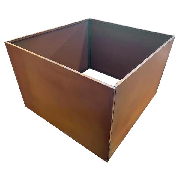 Plantekasse cortenstål 120x120x80cm