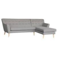 Padova højrevendt chaiselong sofa grå