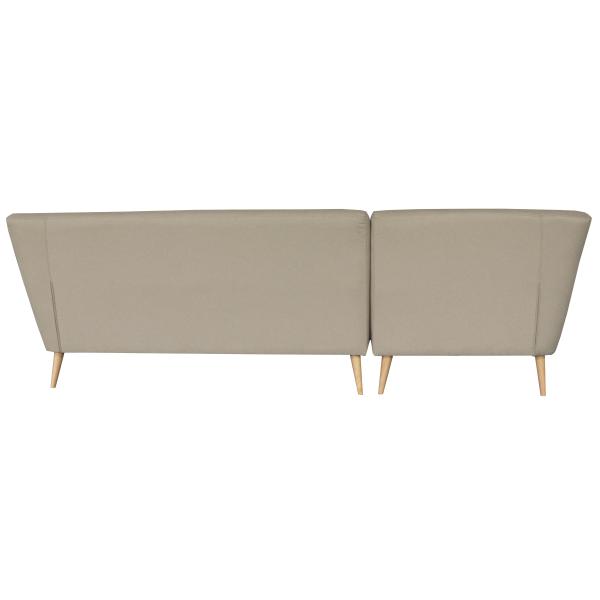 Padova højrevendt chaiselong sofa beige