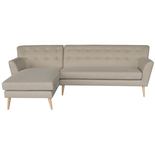 Padova venstrevendt chaiselong sofa beige
