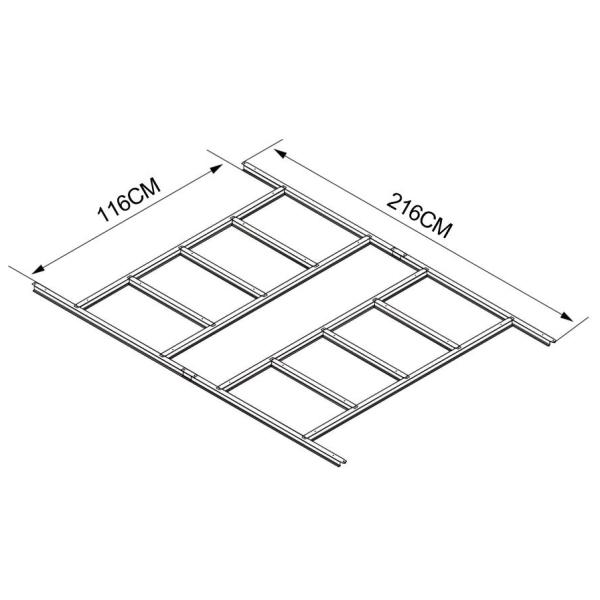 Gulvvanger til redskabsskur 4.5m2