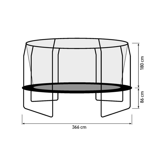 Bestplay Plus ø366cm