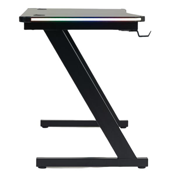 GameX gamerbord med LED sort 120x60cm