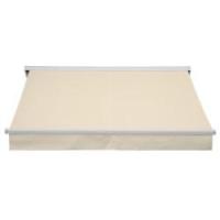 Essence åben elektrisk markise 350x300cm creme/hvid